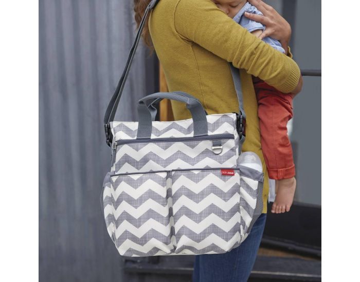SKIP HOP Sac � Langer Duo Signature - Chevron (13)