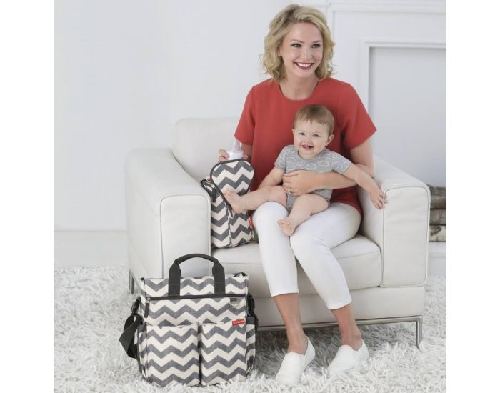SKIP HOP Sac � Langer Duo Signature - Chevron (14)