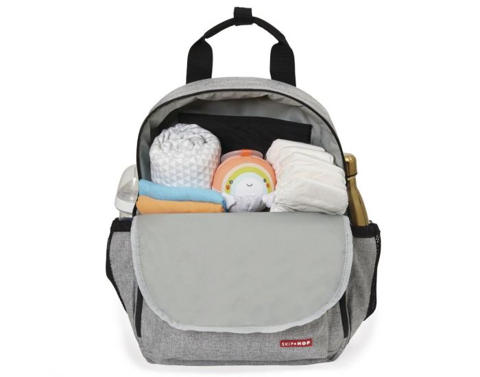 SKIP HOP Sac � dos  Duo Signature � dos- Gris chin� (11)