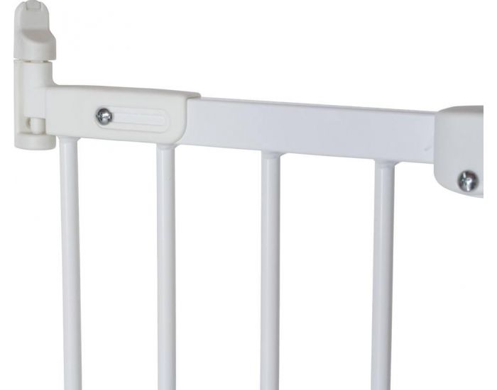 BABYDAN Barri�re s�curit� m�tal Flexi Fit, blanc (3)