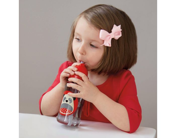 SKIP HOP Gourde avec paille ZOO - Panda (2)