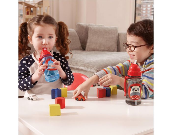 SKIP HOP Gourde avec paille ZOO - Panda (3)