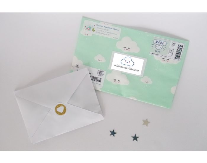 LES P'TITES MERVEILLES DE BERENICE Attache T�tine en Liberty Betsy Fraise (1)