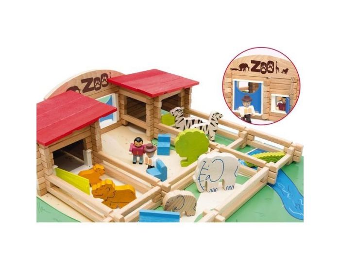 JEUJURA - Le zoo 160 pi�ces - D�s 5 ans (1)
