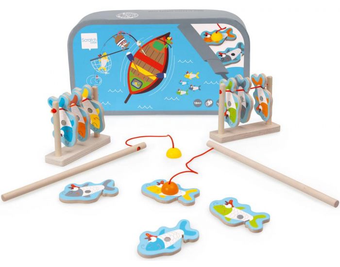 SCRATCH EUROPE Jeu de p�che Sardines - D�s 18 mois (4)