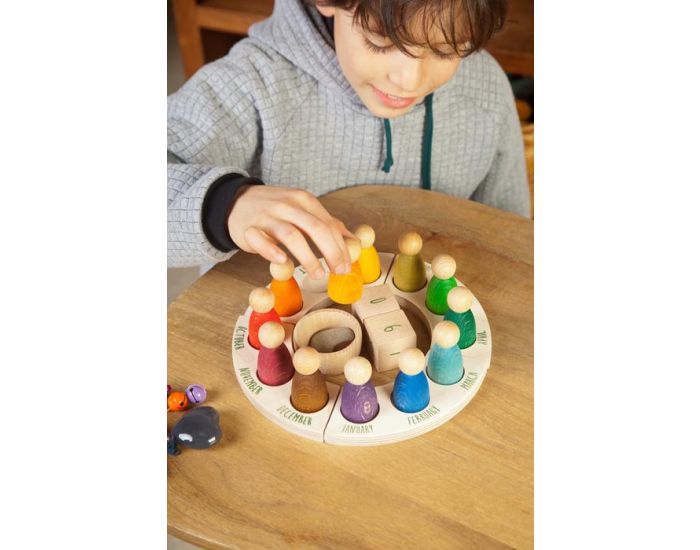 GRAPAT Jouets libres Le Calendrier - D�s 12 mois (1)