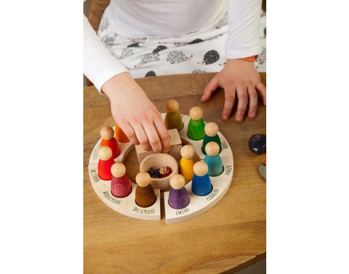 GRAPAT Jouets libres Le Calendrier - D�s 12 mois (2)