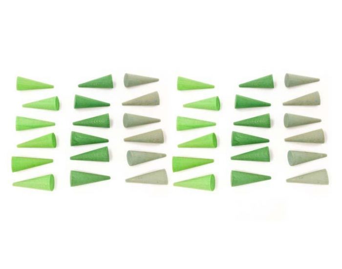 GRAPAT Jouets libres Mandala minis cnes en bois - Ds 36 mois (6)