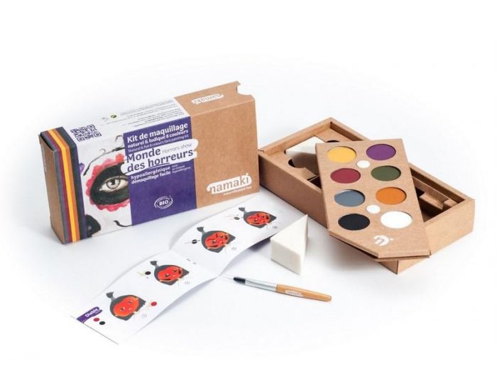 NAMAKI Kit de Maquillage 8 couleurs - Monde des Horreurs - D�s 3 ans (8)