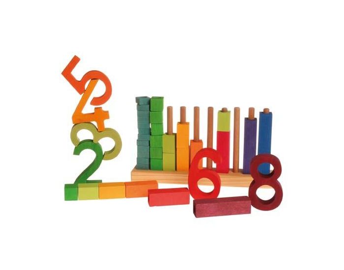 GRIMM'S Jeu pour apprendre  compter et empiler - Ds 3 ans (2)