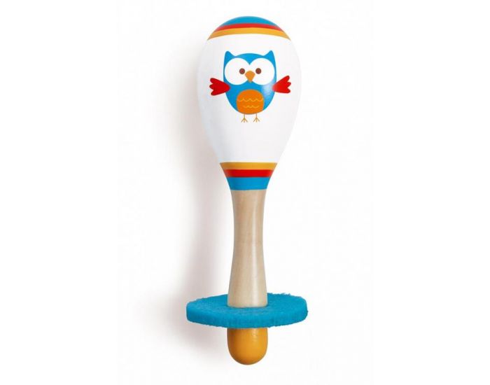 SCRATCH EUROPE Maracas Hibou Lou - Ds 12 mois (2)