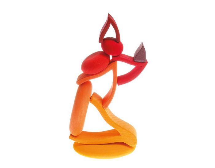GRIMM'S Galet de construction orange - Ds 2 ans (3)