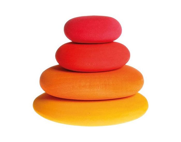 GRIMM'S Galet de construction orange - Ds 2 ans (6)