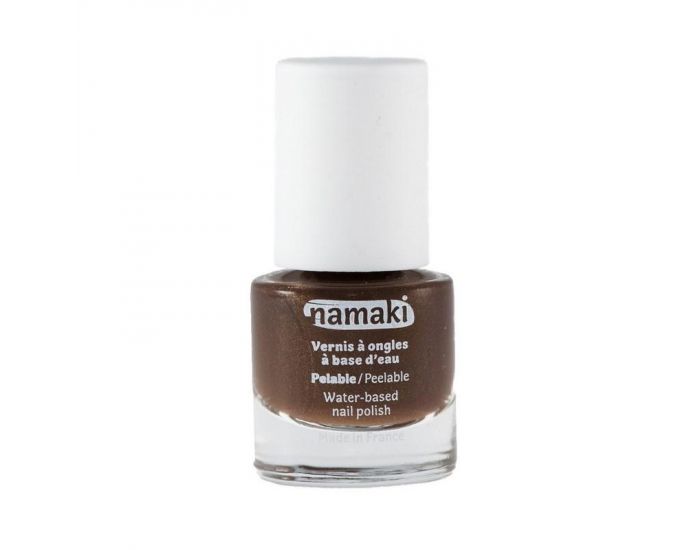 NAMAKI Vernis  ongles pelable  base d'eau Bronze (1)