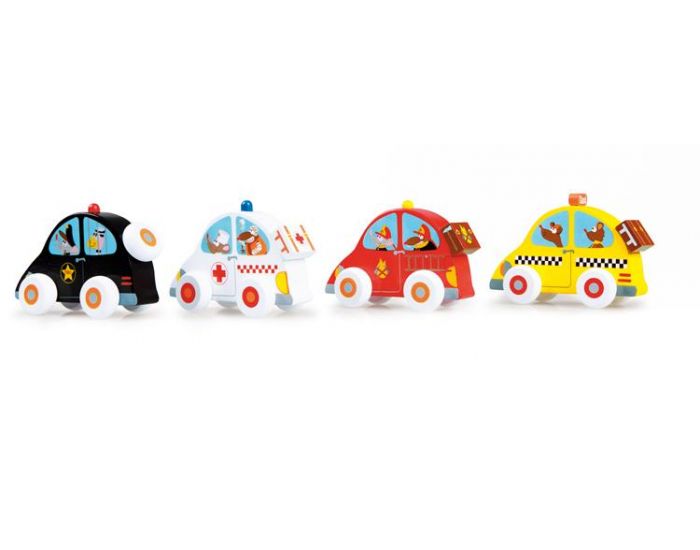 SCRATCH EUROPE Petite voiture de Police - D�s 12 mois (4)