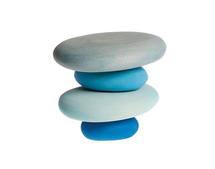 GRIMM'S Galet de construction bleu - D�s 2 ans (1)