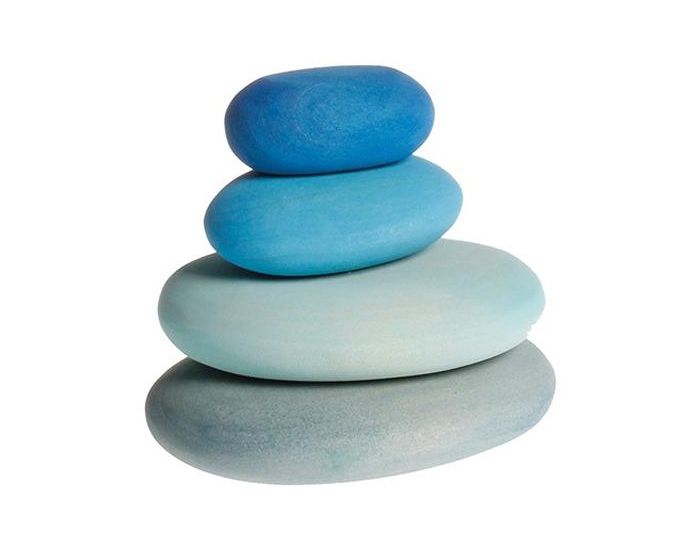 GRIMM'S Galet de construction bleu - D�s 2 ans (5)