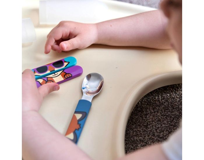 TUM TUM Lot de 3 Couverts avec tui (3)