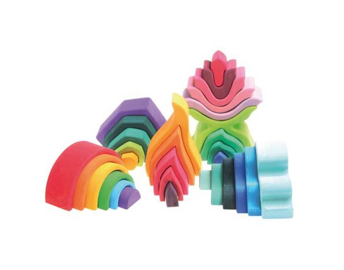 GRIMM'S Arc en ciel de construction - moyen - Ds 12 mois (2)