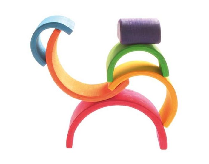 GRIMM'S Arc en ciel de construction - moyen - Ds 12 mois (4)