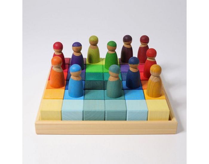 GRIMM'S Bloc de Construction Carr� - D�s 1 an (6)