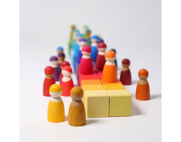 GRIMM'S Bloc de Construction Carr� - D�s 1 an (9)