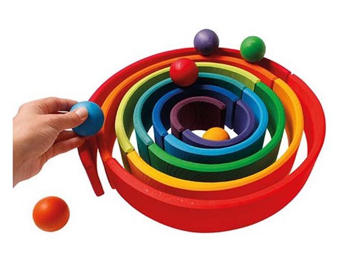 GRIMM'S Arc en ciel de construction - large - D�s 12 mois (2)