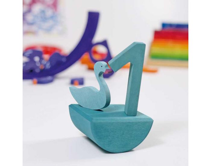 GRIMM'S Arc en ciel de construction Sunset - 10 pi�ces - D�s 12 mois (4)