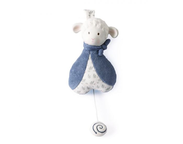 TIKIRI Jouet Musical Coton Bio & Caoutchouc Naturel - D�s la naissance - Bleu (3)
