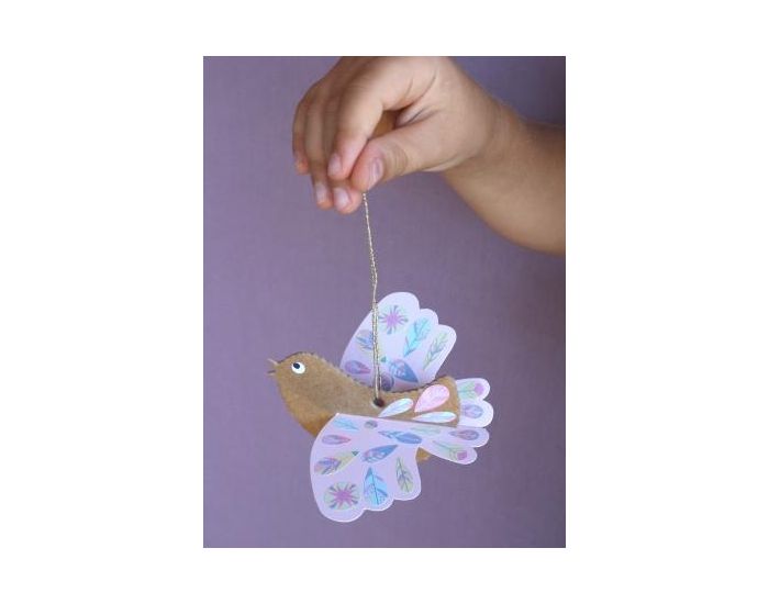 PIROUETTE CACAHOUETE - Kit Cr�atif Oiseaux Po�tiques - D�s 4 ans (14)