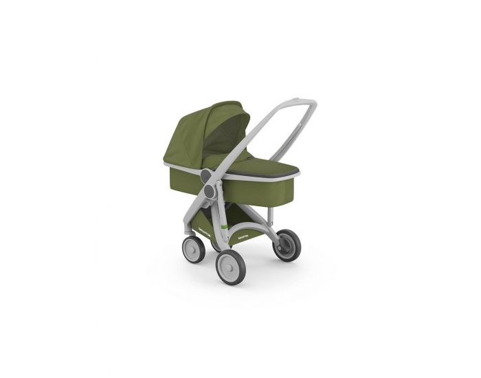 GREENTOM Greentom - Poussette cologique Upp 3 en 1 - Vert menthe / gris (11)
