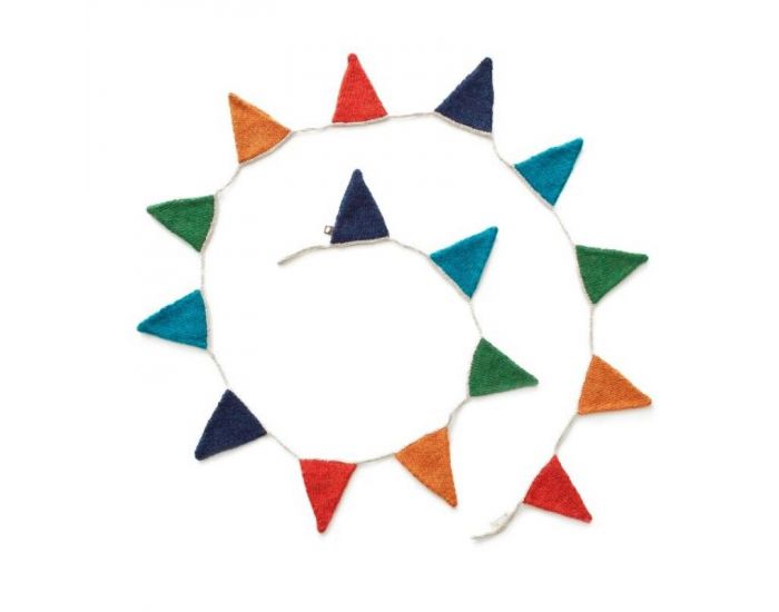 OEUF NYC Guirlande de Fanions en Alpaga (1)