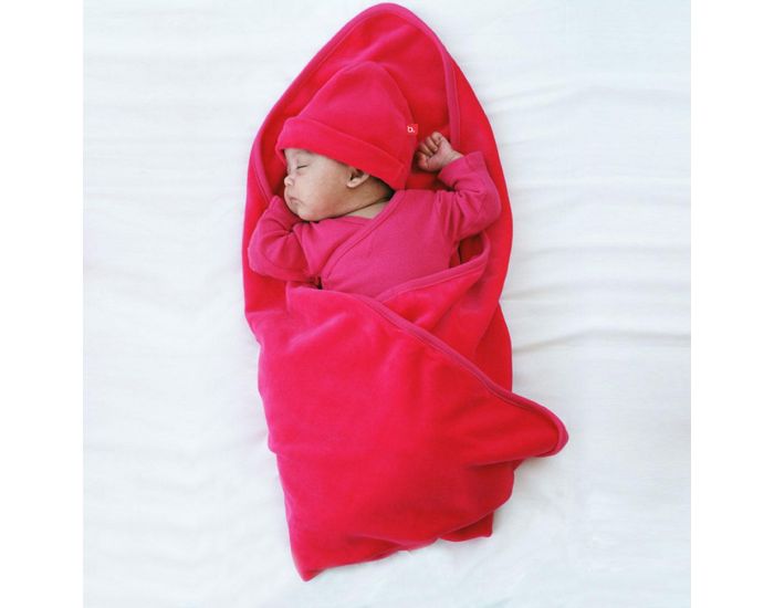 LIMOBASICS Couverture bb en velours bio 75 x 95 (5)