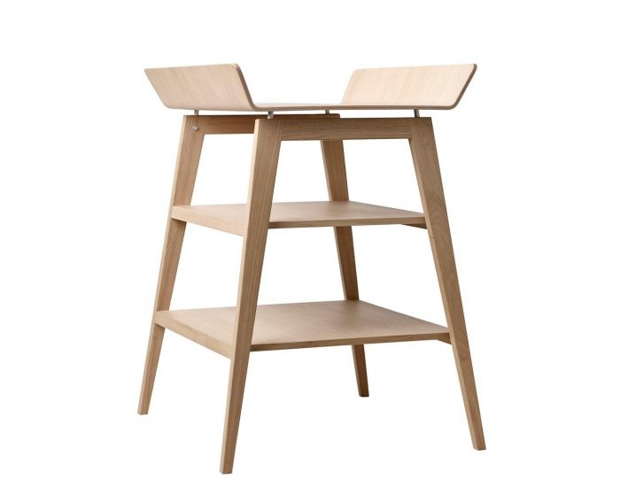 LEANDER Table  langer Linea avec matelas en chne massif (1)