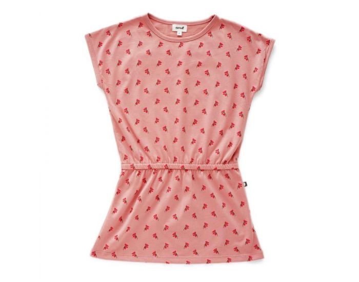 OEUF NYC Robe Enfant Fleurie en Coton Pima Bio - Du 2 au 6 ans (4)