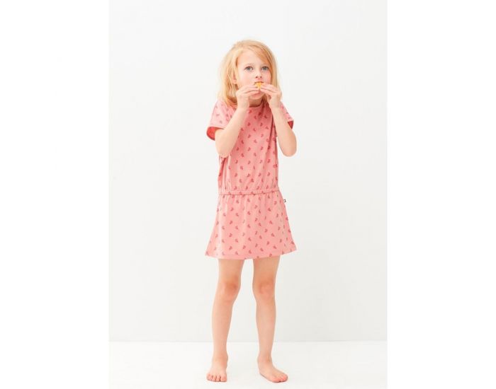 OEUF NYC Robe Enfant Fleurie en Coton Pima Bio - Du 2 au 6 ans (5)