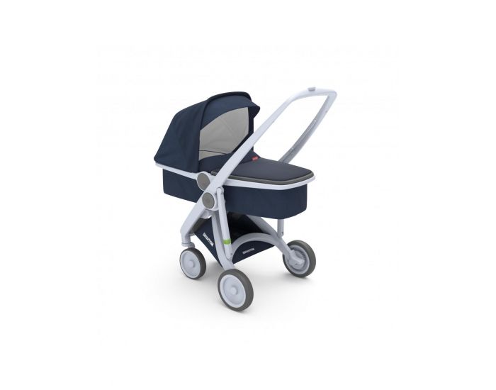GREENTOM Greentom - Poussette cologique Upp 3 en 1 - Bleu marine / gris (11)