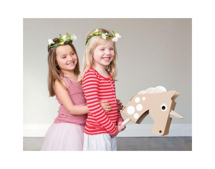 FLATOUT FRANKIE T�te de licorne / cheval en carton - D�s 3 ans (3)