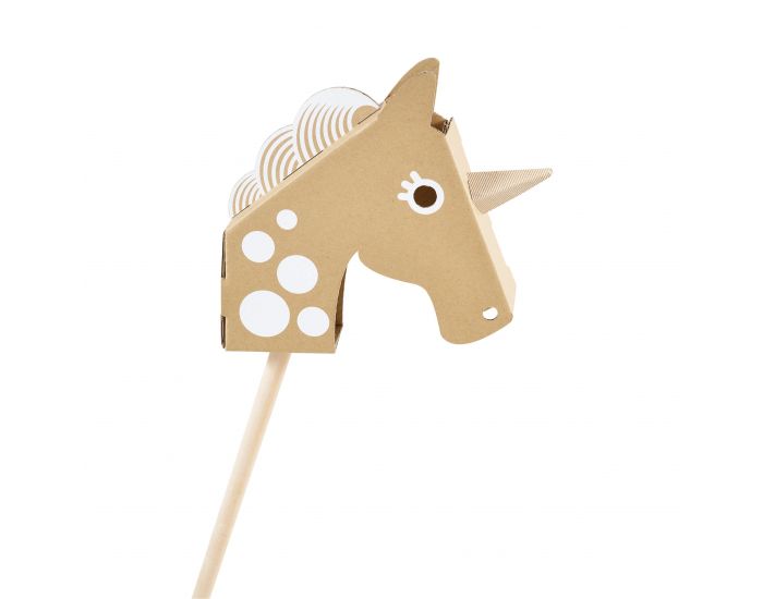 FLATOUT FRANKIE T�te de licorne / cheval en carton - D�s 3 ans (4)