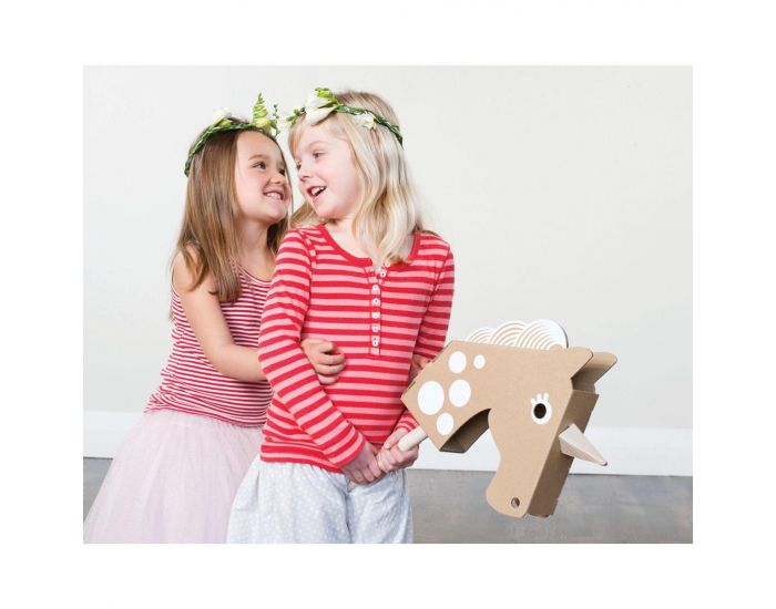 FLATOUT FRANKIE T�te de licorne / cheval en carton - D�s 3 ans (6)