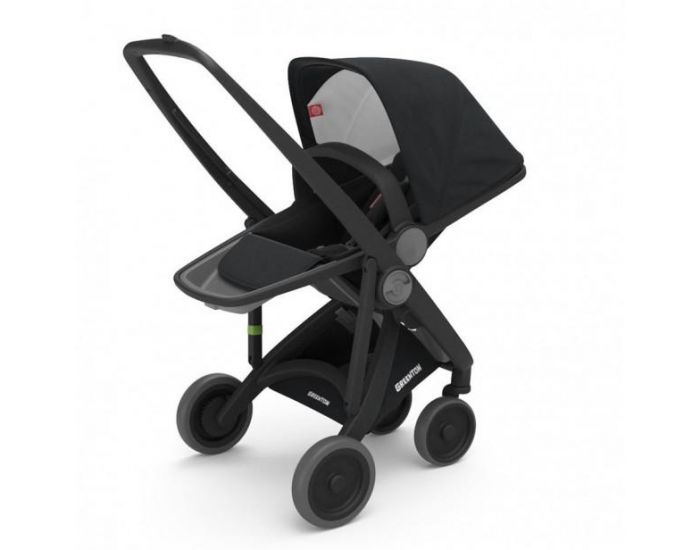 GREENTOM Greentom - Poussette cologique Upp 3 en 1 - Noir (7)