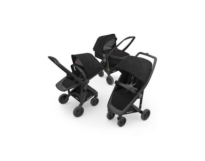 GREENTOM Greentom - Poussette cologique Upp 3 en 1 - Noir (10)