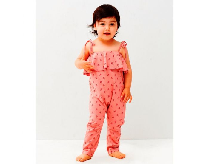 OEUF NYC Combinaison Enfant Fleurie en Coton Pima Bio (8)