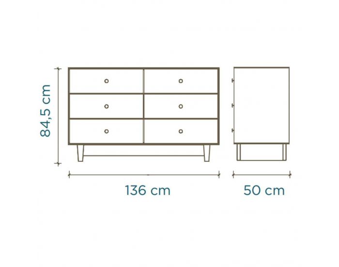 OEUF NYC Commode Merlin 6 tiroirs Classic (14)