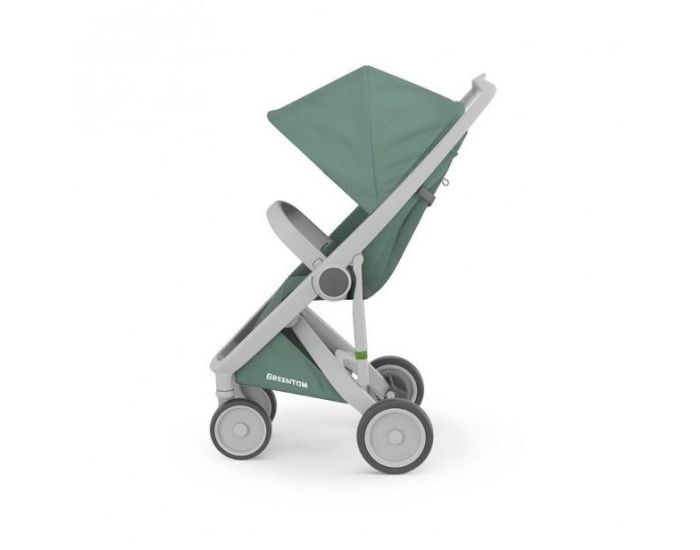 GREENTOM Greentom - Poussette cologique Upp Classic - bleu canard / gris (1)