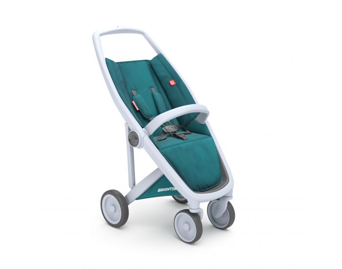 GREENTOM Greentom - Poussette cologique Upp Classic - bleu canard / gris (6)