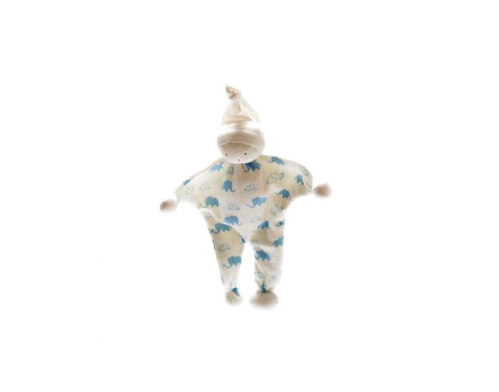 BEST YEARS Doudou Lutin en Coton Bio - Jaune & Blanc - D�s la Naissance (5)