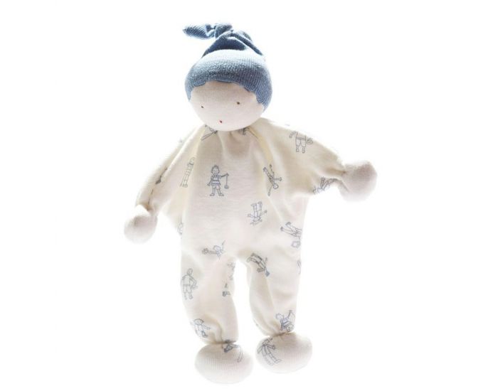 BEST YEARS Doudou Lutin en Coton Bio - Jaune & Blanc - D�s la Naissance (6)