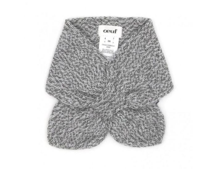 OEUF NYC Tour de Cou Gris en Alpaga (2)