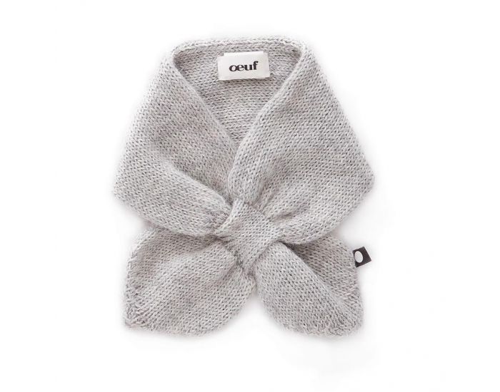 OEUF NYC Tour de Cou Gris en Alpaga (6)